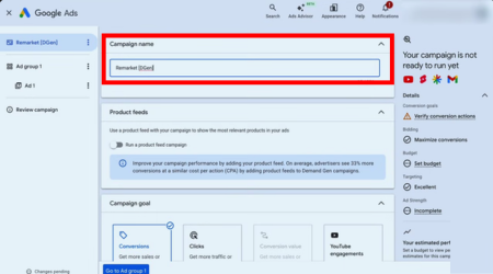 Cara Setting Kampanye Demand Gen Google Ads - step 4
