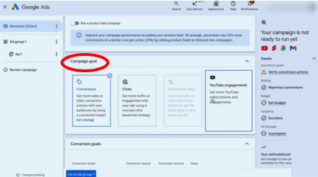 Cara Setting Kampanye Demand Gen Google Ads - step 5